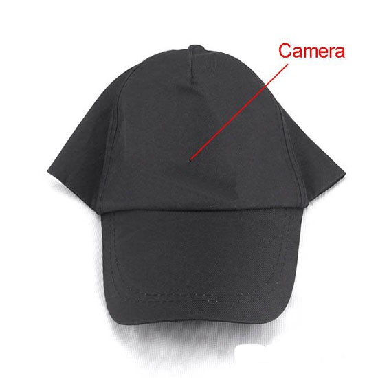 Gorra cámara HD con mando a distancia de 8 GB