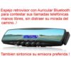 Espejo retrovisor /radio Bluetooth/ repetidor teléfono Bluetooth/ manos libres Modelo. EL-957-N1